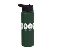 Piedra, papel o tijeras; sierra de mesa; carpintero Stainless Steel Insulated Water Bottle