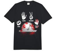 Piedra, Papel, Tijera, Sierra de Mesa, Carpintero Divertido Comfort Colors Adult Heavyweight T-Shirt