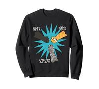Piedra Papel Tijeras Gatos Perros Sudadera