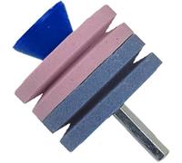 Piedra para afilar muela para taladro, Accesorios de jardinería, amoladora de cuchillas, Piedra de amolar/afilar cuchillos y otros, para taladro (A)