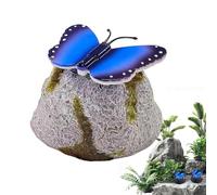 Piedra Para Jardín Imitación Con LED Solar
