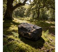 Piedra para ocultar llaves al aire libre diseñada para mezclarse naturalmente en jardines, césped y entradas para un almacenamiento seguro de llaves