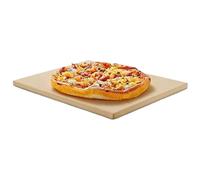 Piedra para pizza - Bandeja rectangular para hornear | Piedra de camping | Barbacoa Cocinar Cocina Pan Back Interior al aire libre Camping Restaurante Picnics y uso doméstico Herramienta