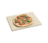 Piedra para pizza rectangular 38 x 30 x 1,5 cm adecuado para parrilla, hecho de cordierit, preparación de pan, tarta flambeada y pizza casera, asar a la piedra, pan de ladrillo