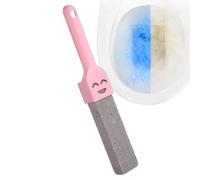 Piedra pómez de limpieza resistente - Goma de mango largo para inodoro, removedor de óxido y depósitos de agua dura para porcelana | Purificador multisuperficie para fregaderos, lechada de baldosas