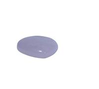 Piedra preciosa de cristal de cuarzo rosa semipreciosa natural para anillo y medallón 49.9Ct-B08S3YN8PP, plata, zafiro creado, Plata, Zafiro sintético
