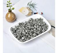 Piedra preciosa de cristal natural, pirita irregular, piedra de deseos cruda, caja de bricolaje, decoración de mineral embotellado, regalo de bricolaje, pirita, 100 g