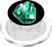 Piedra Preciosa Esmeralda PopSockets PopGrip para MagSafe