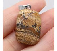 Piedra preciosa natural Flash Labradorita Irregular Colgante Hecho a mano CraftsDIY Collar,Imagen de piedra