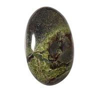 Piedra preciosa ovalada natural de cabujón suelto de jaspe de sangre de dragón, 34,2 quilates Nj62-B08HLMG6DN