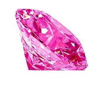 Piedra preciosa redonda de circonita americana rosa certificada por laboratorio, 10.25 Ratti Jarkan, corte facetado, piedra preciosa suelta, B0B5LR8L-AMZ, S, Gema