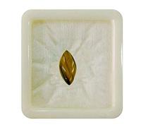 Piedra preciosa suelta calibrada de 55 quilates, ojo de tigre, forma marquesa, cabujón curativo de chakras, piedra de nacimiento de junio, signo del zodíaco Aries, piedra preciosa de 3 quilates