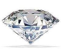 Piedra preciosa suelta de diamante americano de circonita ratti de 10,25 quilates de 11,25 quilates (blanco)-B09RPW88-01