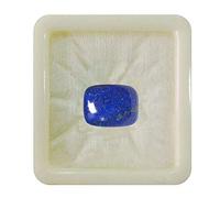 Piedra preciosa suelta de lapislázuli natural de 55Carat forma rectangular, cabujón, curación de chakras, piedra de nacimiento joyería, 5 quilates