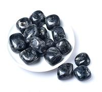 Piedra rodante de cristal natural de 50 g, muestra de grava de 27 colores, piedra curativa pulida, reiki para acuario, pecera, decoración del hogar, labradorita, 50 g