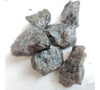 Piedra sienita que contiene muestras minerales de sodalita fluorescente, colección de cristales rugosos, 2-4 cm, 100 g