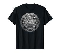 Piedra solar con calendario azteca Camiseta