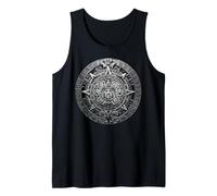 Piedra solar con calendario azteca Camiseta sin Mangas