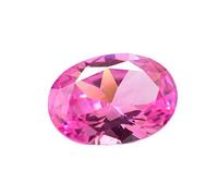 Piedra suelta de circonita rosa de 13,00 quilates con diamante americano certificado-B0BMYRQYMRNAMZ, S, Gema