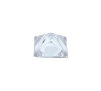Piedra suelta de moissanita, Moissanita blanca de color D, grado más alto VVS1, corte princesa, materiales joyería alta calidad for dijes(7x7mm-about-2ct)