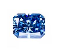 Piedra suelta de moissanita, Piedra de moissanita: forma radiante, color VVS1 for la elaboración joyas(5x7mm-1.0ct-GRA)