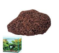 Piedra volcánica para Acuario, Naturales, decoración porosa de peceras, solución de Roca de Medios de Filtro biológico, Piedras minerales Decorativas para Acuario con Control de olores para