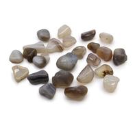 Piedras africanas pequeñas - ágata gris - Botswana