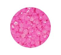 Piedras calientes para masaje con calentador, 200 piedras de colores que brillan en la oscuridad, piedras artificiales para rellenar jarrones, decoración luminosa, piedras decorativas para pintar