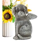Piedras Conmemorativas para Mascotas,Marcadores de Estatuas y Lápidas a Prueba de Intemperie,Figurina de recuerdo de perros | Para estanterías, oficina en casa, librerías, jardín, balcón o vitrina