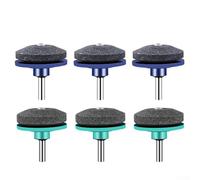 Piedras de afilado para cortacésped de grado profesional, 6 piezas, para un rendimiento óptimo en tareas de jardinería