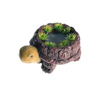 Piedras de aire para acuarios | Piedra de burbujas tranquila fabricada en resina en forma de tortuga | difusor de oxígeno para acuario de tortugas | para estanques e hidroponía