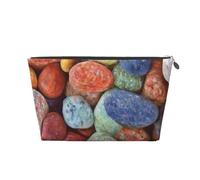 Piedras de Colores Impresas, Bolsa de artículos de tocador Bolsa de Maquillaje Bolsa de cosméticos Bolsa de artículos de tocador de Viaje portátil