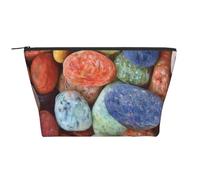 Piedras de Colores Impresas, Bolsa de artículos de tocador Bolsa de Maquillaje Bolsa de cosméticos Bolsa de artículos de tocador de Viaje portátil