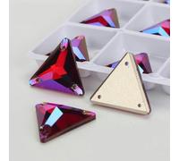 Piedras de cristal de luna para coser, con parte trasera plana, para prendas de vestir, bolsos, 6270-208SI Siam SI - 28 unidades de 12 mm, 12 mm - Otros
