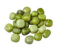 Piedras de Cristal en Bruto a Granel Adorno de piedra pulida jade limón y cristal natural, muestra mineral, preciosa for enseñanza científica, for bañera