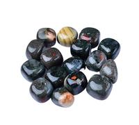 Piedras de Cristal en Bruto a Granel Adorno de piedra pulida sangre dragón cristal natural, muestra mineral, preciosa for enseñanza científica, for bañera