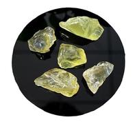 Piedras de Cristal en Bruto a Granel Piedra natural de citrino en bruto, partículas grandes, sin pulir, difusor aroma, grava for aromaterapia, decoración paisajística