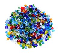 Piedras de Cristal en Bruto a Granel Piedra triturada de cristal colores, pequeñas partículas piedras preciosas, for pecera, macetas, paisajismo, piedra decorativa for uso Buda