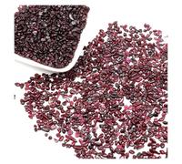 Piedras de cristal, grava irregular, mineral curativo for colección especímenes, acuario, decoración del hogar, manualidades DIY(Color-01,100g)