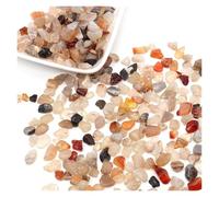 Piedras de cristal, grava irregular, mineral curativo for colección especímenes, acuario, decoración del hogar, manualidades DIY(Color-03,50g)