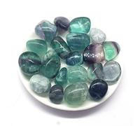 Piedras De Cristales Caídos, Piedras Preciosas Pulidas Naturales A Granel, Colección De Muestras Minerales, Decoración De Acuario Para El Hogar,Fluorita,1000g