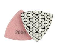 Piedras de grado industrial, discos de molienda en seco, almohadilla de pulido de piedra para mármol y granitos, almohadilla de lijado