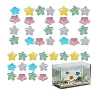Piedras De Jardín,100 Piezas De Piedras Decorativas De Resina Sin Pila - Guijarros De Jardín En Forma De Estrella | Para Propietarios De Patio Al Aire Libre Patio Trasero Cama Elevada Maceta De Planta
