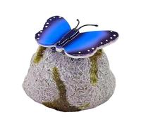 Piedras De Jardín | De Imitación De Paisaje Con Iluminación De LED Solar | Auténticas Para Jardín Estéticas Al Aire Libre | Para Paisaje, Patio, Pasarela, Patio, Cés
