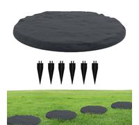 Piedras de jardín PAS | Azulejos de paisajismo | lote con inserciones para todos | resina para decoración de suelos exteriores para caminos