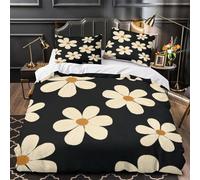 Piedras de playa Funda de Edredón Cremallera Oculta 3 Piezas Microfibra Suave Estampado 3D con Fundas de Almohada Transpirable Escena costera natural Funda Edredon for jóvenes King（220x240cm）