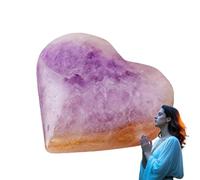 Piedras de pulidas, piedras de pequeñas naturales, piedras decorativas de masaje para el pulgar, cristales pulidos crudos para amasar los dedos, del estrés, juego sensorial