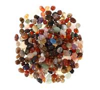 Piedras Decorativas de Río 500g, Pulidas, sin Bordes, para Jardín