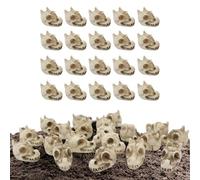 Piedras decorativas - Piedras decorativas con forma de huesos de dragón | Decoración de resina 20 piezas para jardín paisajístico interior exterior acuario