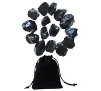 Piedras en Bruto Naturales,Piedras de Turmalina Negras,Set Cristal Curativo de Regalo,Purificación de Agua, Cristales Curativos, Mineralización de Agua,Cristales de Filtro de Agua